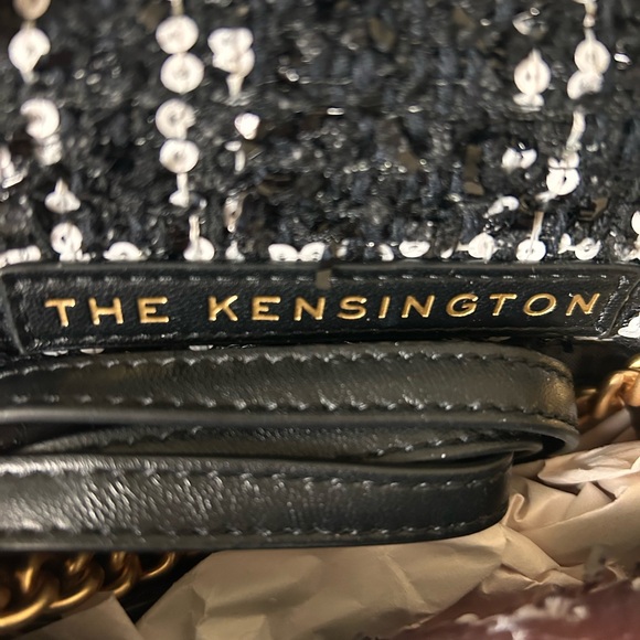 NWT Kurt Geiger Black and Gold Mini Bag with Elegant Accents (Cross listed) - Picture 10 of 13